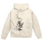 ツバメ堂の蔦とかえる Zip Hoodie