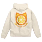 トンガリゴートのOrange nekO Zip Hoodie