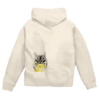 マロマロのMITUMERU NEKO Zip Hoodie