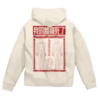 福陀落海灣公司の腰痛経穴 Zip Hoodie