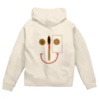 yuccoloのsewing smile Zip Hoodie