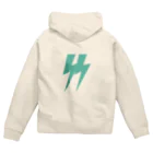 Sleep SurviveのSS Logo Favoritegreen Zip Hoodie