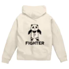 パンダプロレス&パンダジムのパンダプロレス ファイター Zip Hoodie