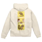 ねずりすSHOPのリスになりすましたツパイ Zip Hoodie