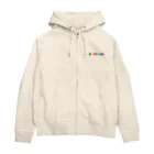 あいのマカロンのほほえみくまさん Zip Hoodie