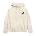 Guesthouse Kyoto COMPASSのギー＆ネルのパーカー Zip Hoodie