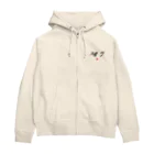 もじぐみの第七赤星 Zip Hoodie