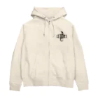 原ハブ屋【SUZURI店】のRustic Skatepark × ハブ拳 (A-SE) Zip Hoodie