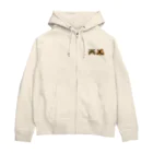 猫のきぬくんのお店のかわいいこといつもいっしょ Zip Hoodie