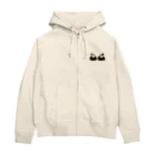 ari designのワンポイント・天むすといか天 Zip Hoodie