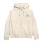 reon-5のちょっとストリート感のある犬のデザインです。 Zip Hoodie