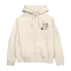 MatrixSphereのPaws vs Claws インクラインアート Zip Hoodie