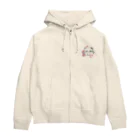 Reea wkoのふわっねっこっ Zip Hoodie