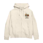 efrinmanのラグビー Wan Team（ワンポイント） Zip Hoodie