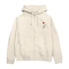 ampluieのtulip. Zip Hoodie