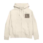 Drecome_Designのオルテガ柄 Zip Hoodie