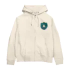 めょの宝庫のこわいこわい Zip Hoodie