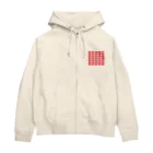 雑貨屋TOMOZOファクトリーの鯛いっぱい Zip Hoodie