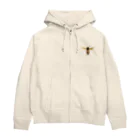 insectech.comのオオスズメバチ女王 Zip Hoodie