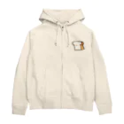 bigtreeaya's shopの食パン。 Zip Hoodie