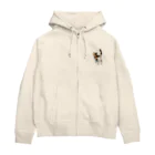 Riotoのねこけつω（三毛猫） Zip Hoodie