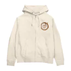 Own Your Life -SUZURI-のCocoa ジップパーカー（カップ） Zip Hoodie