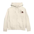 ぎんぺーのしっぽのおやすみキノボリカンガルー Zip Hoodie