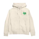 ゆのみ@顎観察中のポイズンハート Zip Hoodie