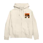 日高げのむの日本兵の夕暮れ Zip Hoodie