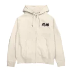 和桜デザイン書道の直筆「セッター魂」 Zip Hoodie