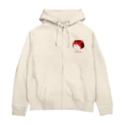 クサカイ商店のスカジャン風どらちゃん 赤虎 Zip Hoodie