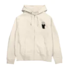 山形屋米店のムンクの叫び Zip Hoodie