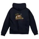 でんぼの簡単レンジ料理YouTubeのレンジくん Zip Hoodie