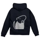 nonoarikuiのゆるいミナミコアリクイ　4 Zip Hoodie