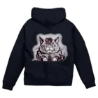 ＳＰＹＤＥＲＬＥＧＳの餌をくれBYふて猫 Zip Hoodie