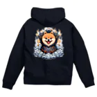 Pom-Dog'sのポメドラゴン Zip Hoodie