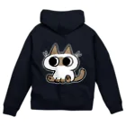 のべ子の全知全熊(シャムver) Zip Hoodie