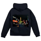 家内制手工業の台北的夜市 Zip Hoodie