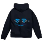 TOYラジのやするラジ子塗るラジ子（表裏デザイン） Zip Hoodie