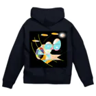 inko andの宇宙旅行 Zip Hoodie