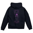 CARAVANのスペースバニー(ピンク) Zip Hoodie