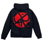 mkumakumaのJapan2 Zip Hoodie