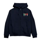 山田デイジーのクリームソーダ&パフェ Zip Hoodie