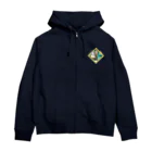 ムクのキンカチョウプール Zip Hoodie