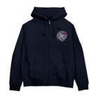 RDD Japan 寄付グッズ suzuri支店のRDD Japan 公式ロゴパーカー（８色展開） Zip Hoodie