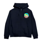 LalaHangeulの柱状節理 Zip Hoodie