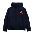 【三角形の穴】の▲3【三角形の穴】 Zip Hoodie