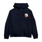 のらんちのたこさんウインナー Zip Hoodie