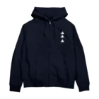 【三角形の穴】の▲3【三角形の穴】  Zip Hoodie