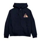 【三角形の穴】の▲4【三角形の穴】  Zip Hoodie